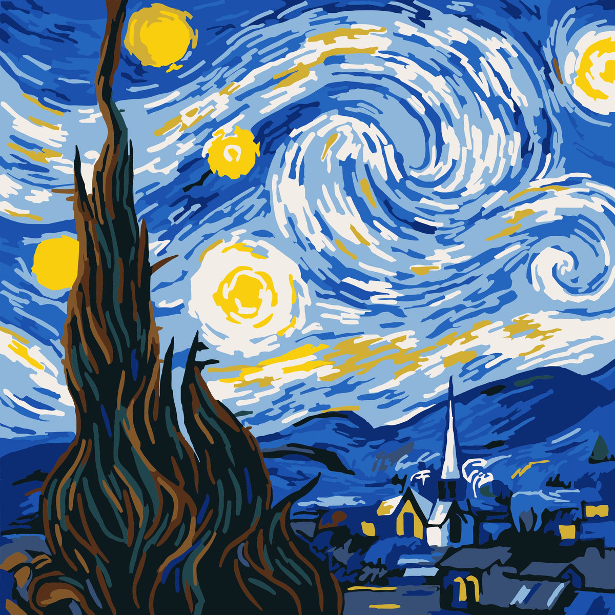 Sternennacht – Vincent van Gogh