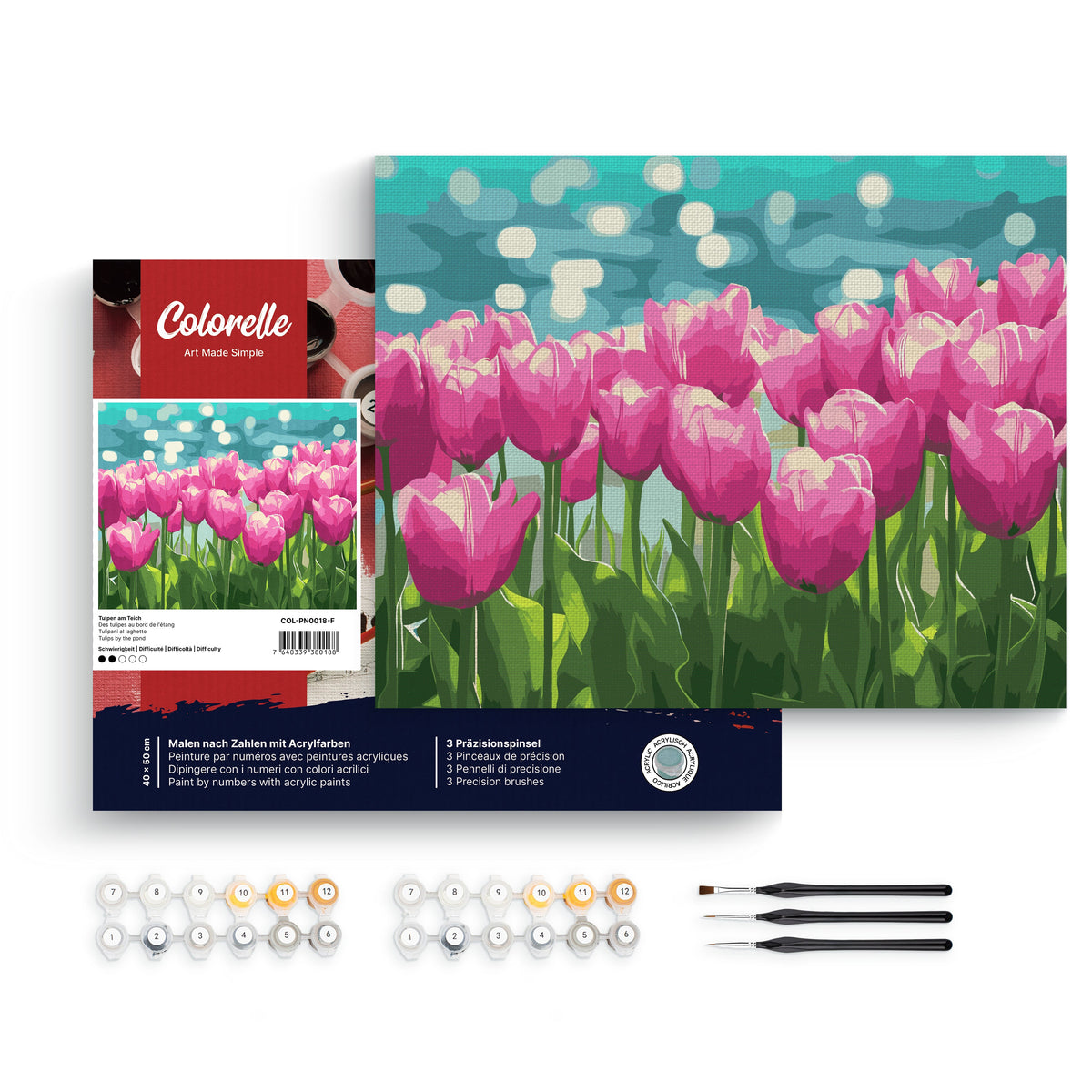 Tulpen am Teich