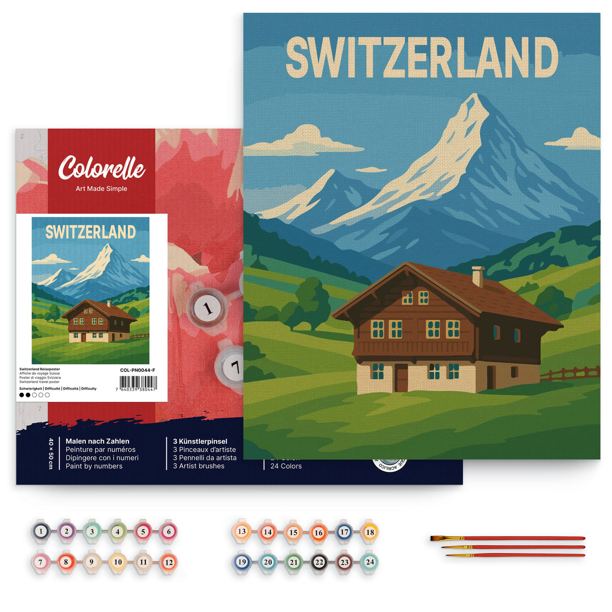 Switzerland Reiseposter
