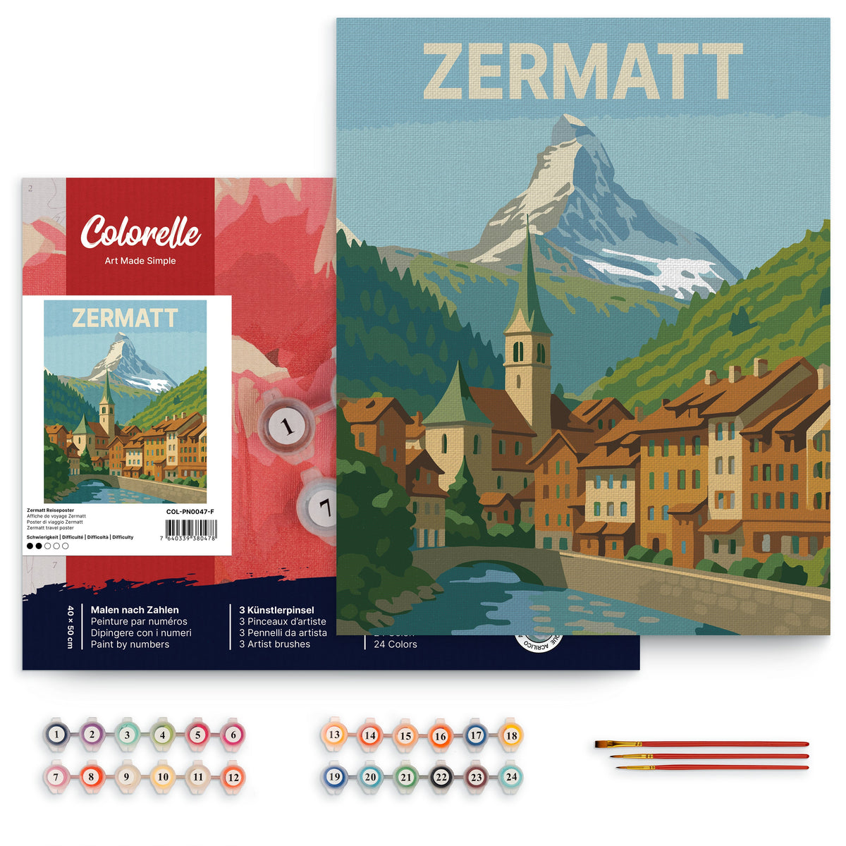 Zermatt Reiseposter