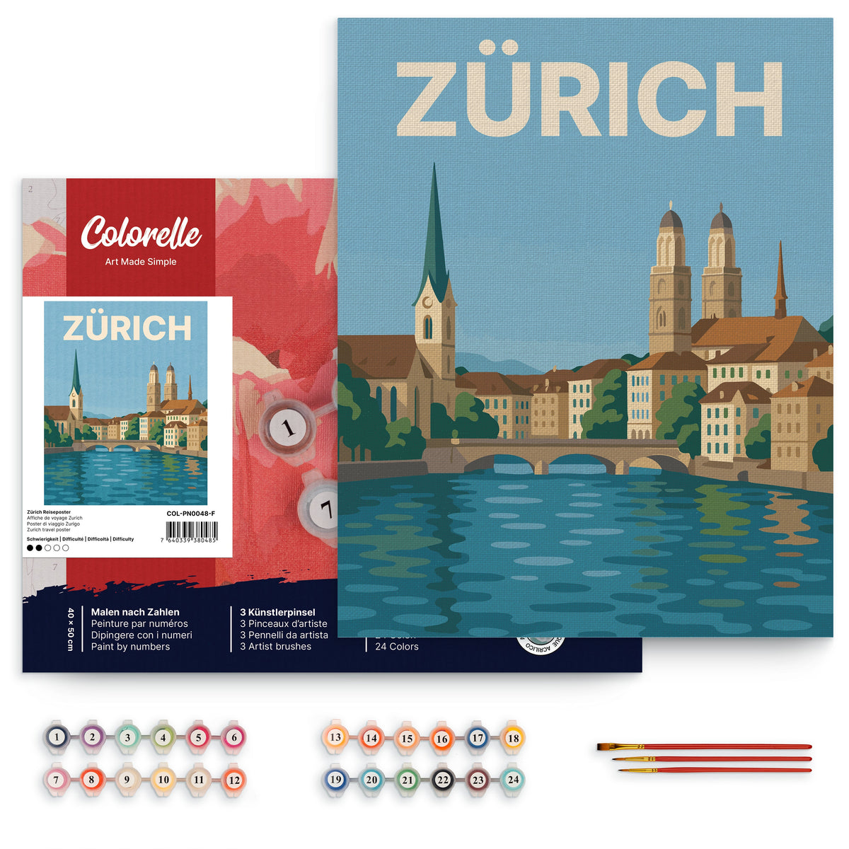 Zürich Reiseposter