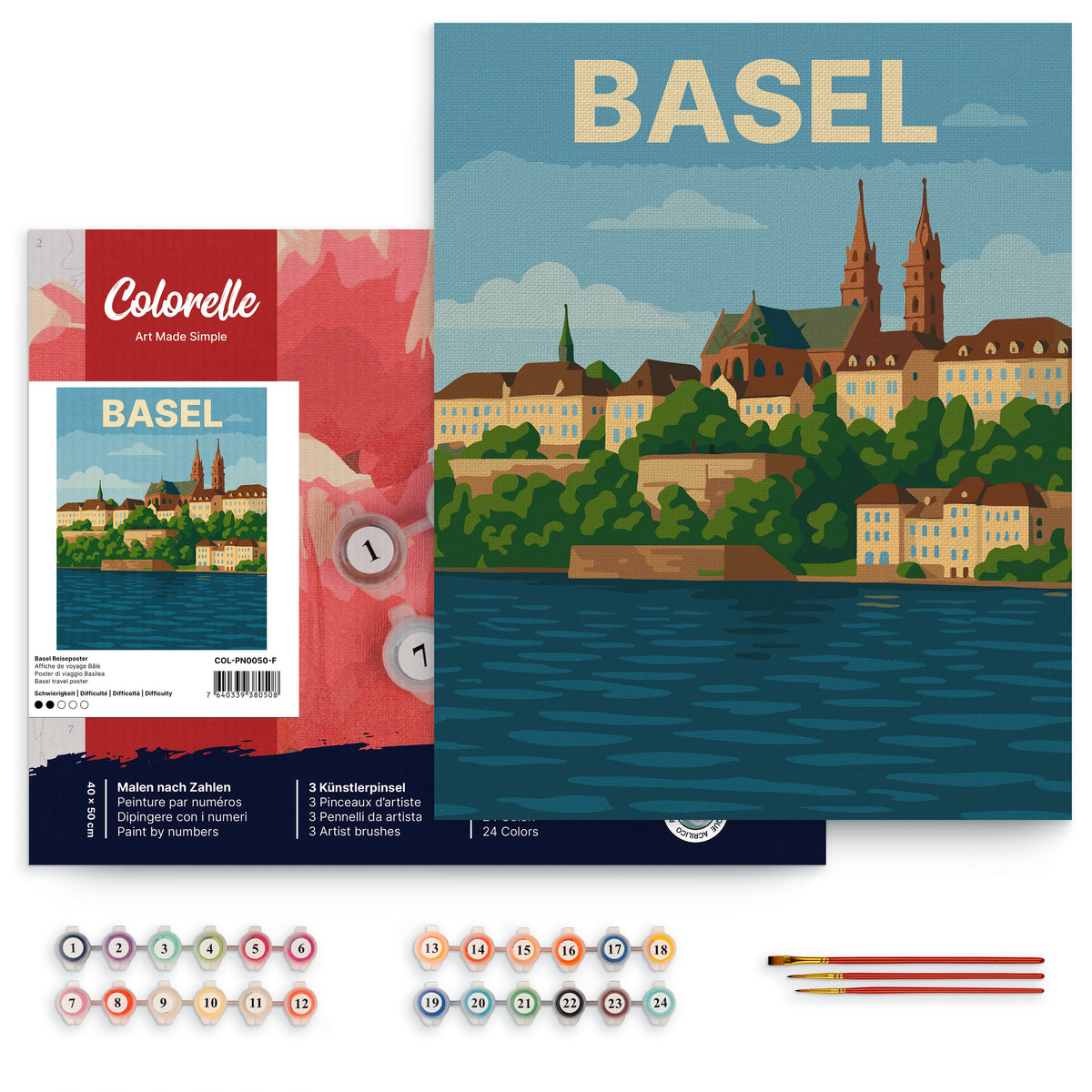 Basel Reiseposter